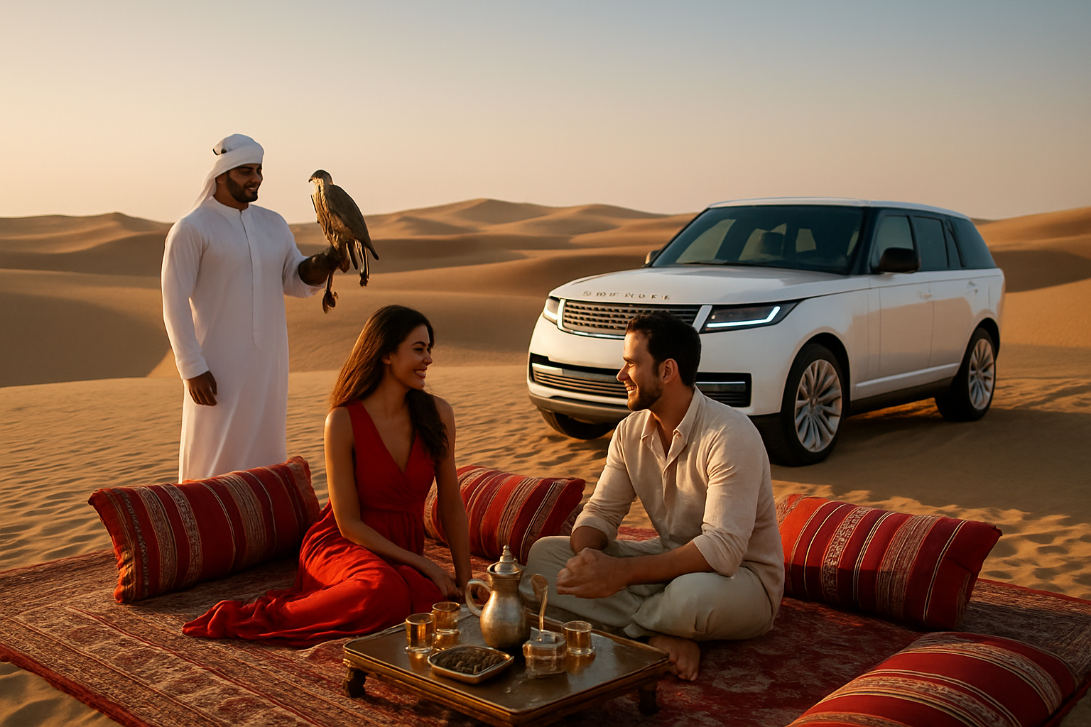 Luxury desert safari experience in Dubai